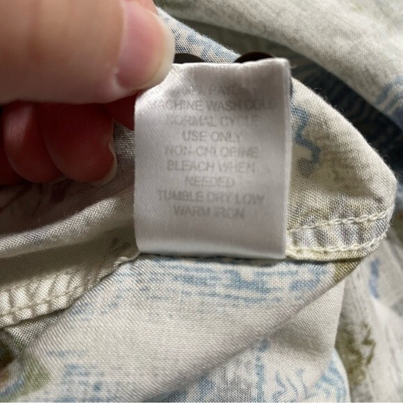 Boca Classics Men's Hawaiian Fishing Tropical Button Down Shirt Size L - Picture 7 of 7